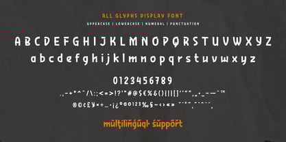 Tebinork Font Poster 9