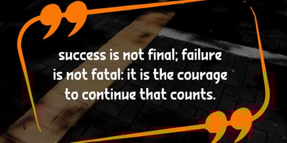 Tebinork Font Poster 5