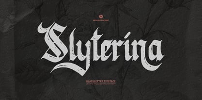 Sylterina Stamped Font Poster 1