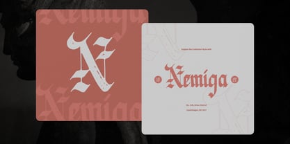 Sylterina Stamped Font Poster 5