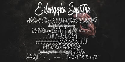 Erlanggha Saputra Font Poster 5