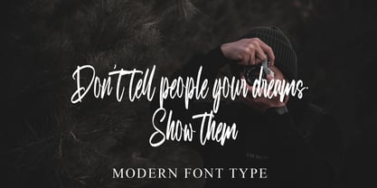 Erlanggha Saputra Font Poster 4