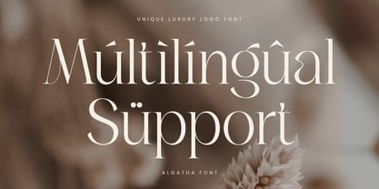 Algatha Font Poster 12