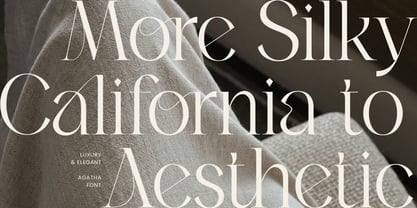 Algatha Font Poster 5