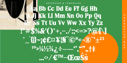 Rolling Basket Font Poster 15