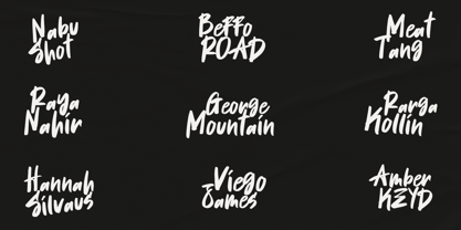 Street Dash Font Poster 8