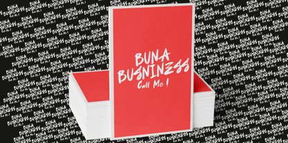 Street Dash Font Poster 4