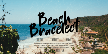 Street Dash Font Poster 7