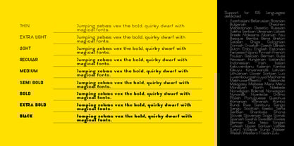 Gothema Font Poster 14