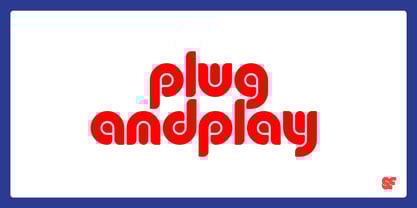 Plug Font Poster 5
