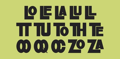MC Zocce Font Poster 7