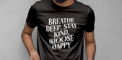 Choarll Font Poster 6