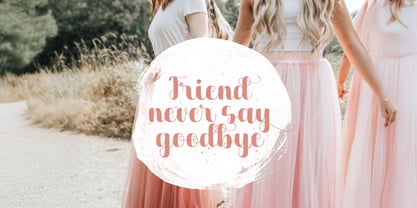 Dilaney Font Poster 6