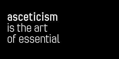 Ascetica Font Poster 1
