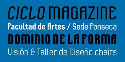 Ascetica Font Poster 3