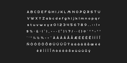 Bromten Font Poster 2