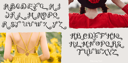 Makulcey Font Poster 8