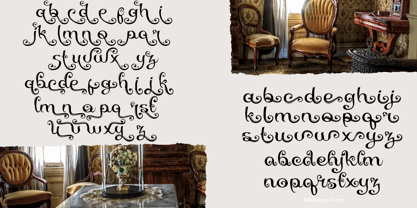 Makulcey Font Poster 9