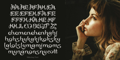 Makulcey Font Poster 10