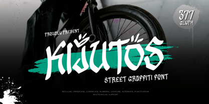 Kijutos Font Poster 1