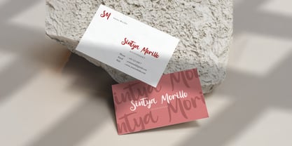 Allison Franco Font Poster 2