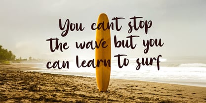 Allison Franco Font Poster 4