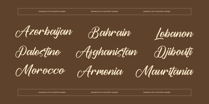 Alldegha Ramture Font Poster 5