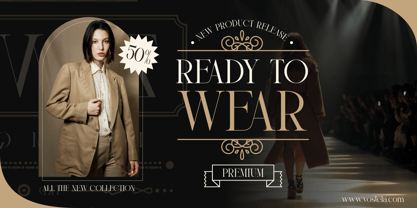 Vostela Font Poster 5