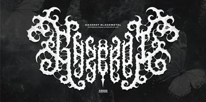 Gazerot Font Poster 1