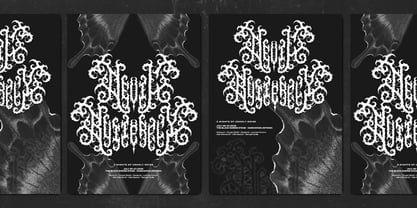 Gazerot Font Poster 3