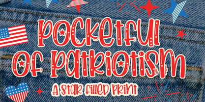 ZP Pocketful Font Poster 1