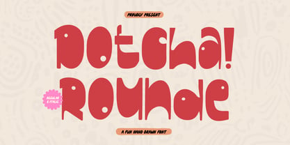 Dotcha Rounde Font Poster 1