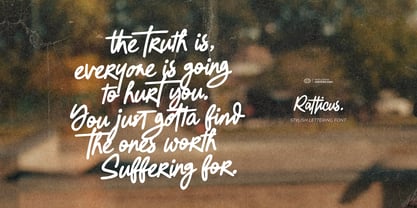 Ratticus Font Poster 3