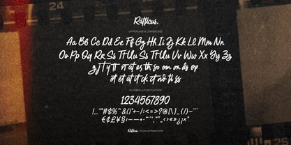 Ratticus Font Poster 6