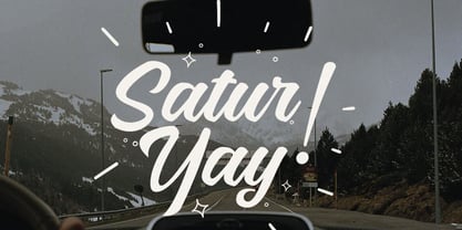 Hadrey Font Poster 7