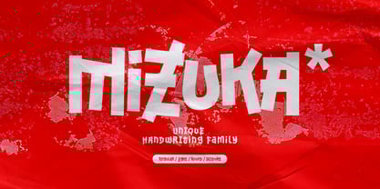 Mizuka Font Poster 1
