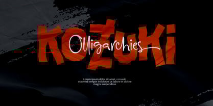 Mizuka Font Poster 6