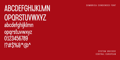 Sombrica Font Poster 6