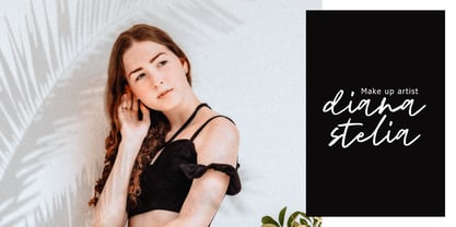 Abesin Signature Font Poster 7