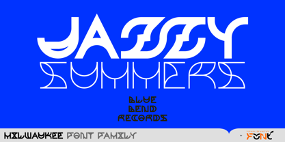 Milwaukee Font Poster 2