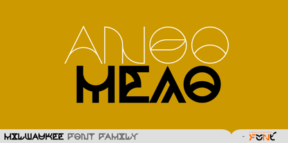 Milwaukee Font Poster 7