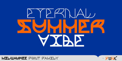 Milwaukee Font Poster 6