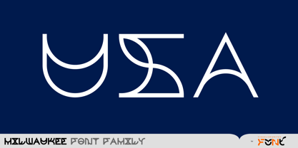 Milwaukee Font Poster 4