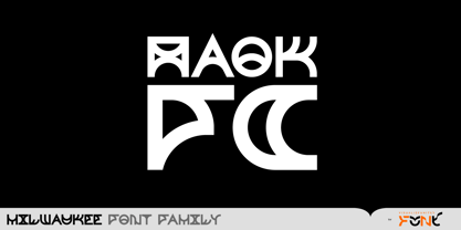 Milwaukee Font Poster 9