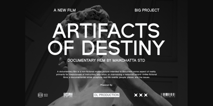 Hectures Font Poster 7