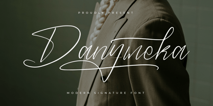 Danymeka Font Poster 1