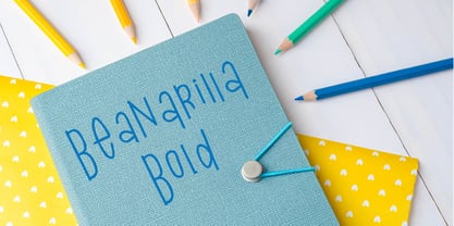 PN Beanarilla Font Poster 2