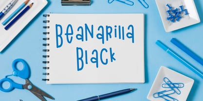 PN Beanarilla Font Poster 4