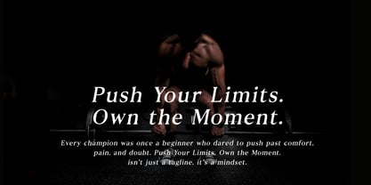 Noverich Font Poster 9