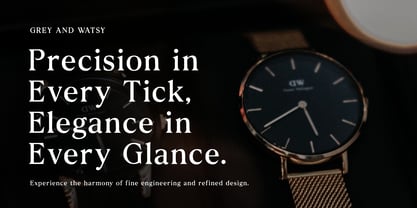 Noverich Font Poster 4